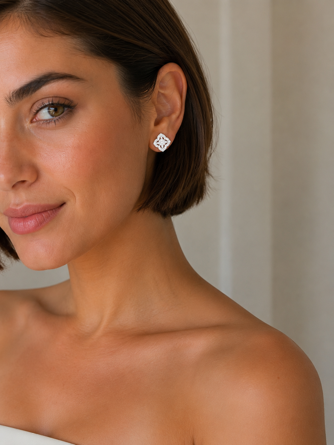 Marquise CZ Stud Earrings | 925 Sterling Silver Earrings