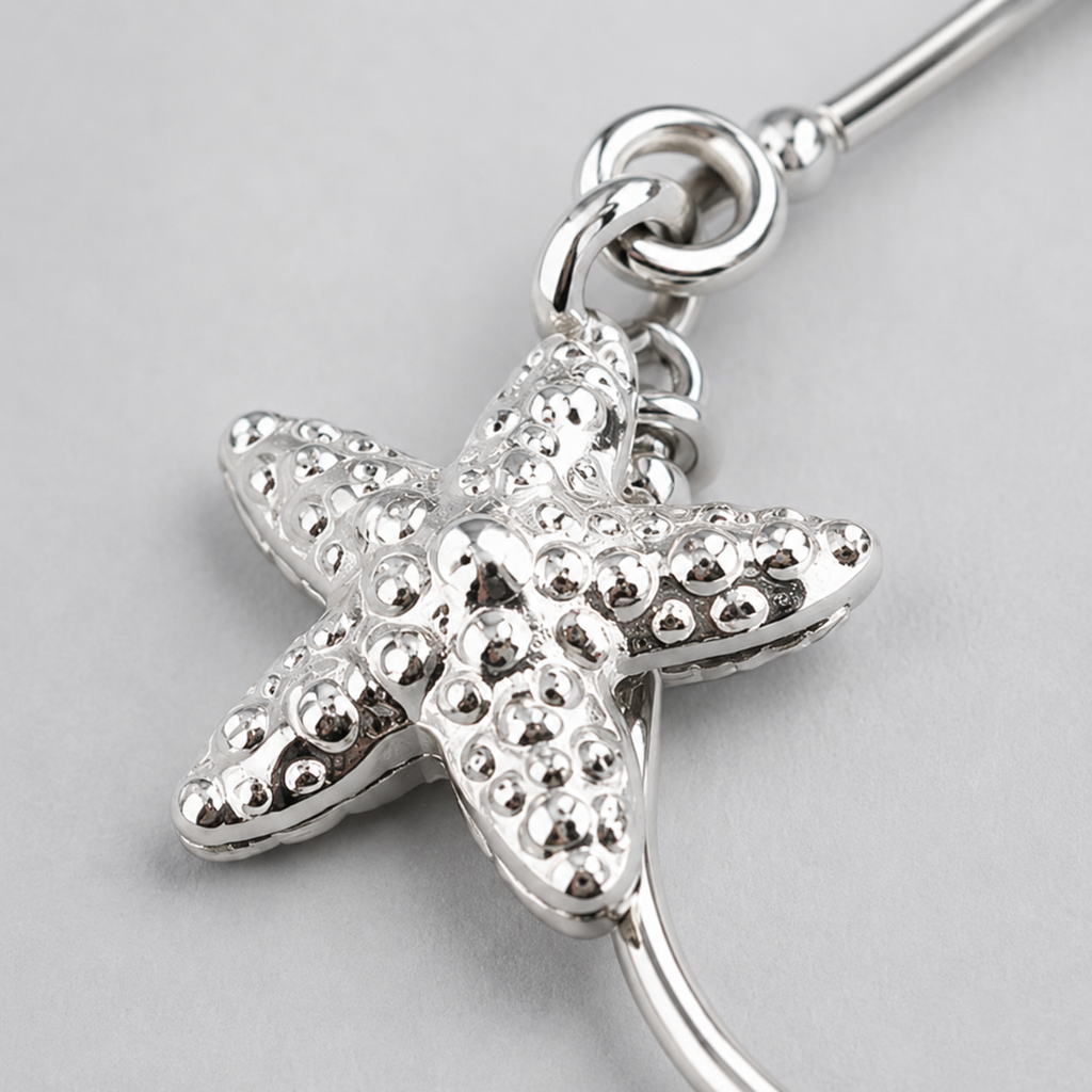 Starfish Bracelet | 925 Sterling Silver Beach Bracelet