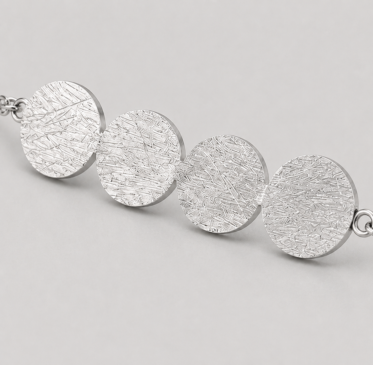 Disc Bracelet | 925 Sterling Silver Minimalist Bracelet