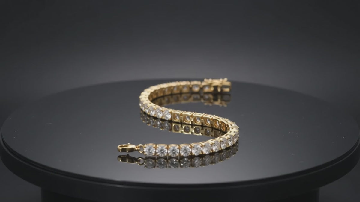 Aurelia Gold Tennis Bracelet